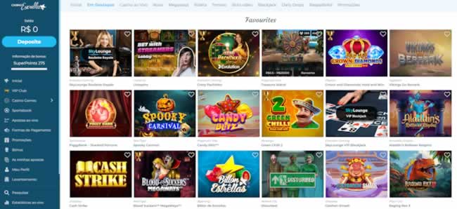Cotação dos jogos de hoje